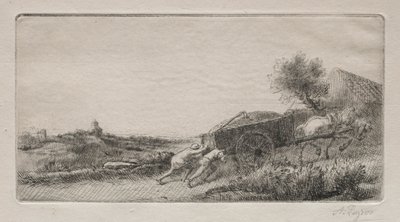 Heimkehr des Heus von Alphonse Legros
