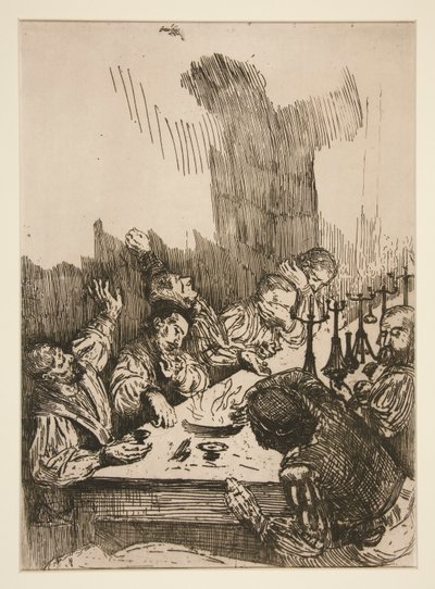 Schatten (Ombre) von Alphonse Legros