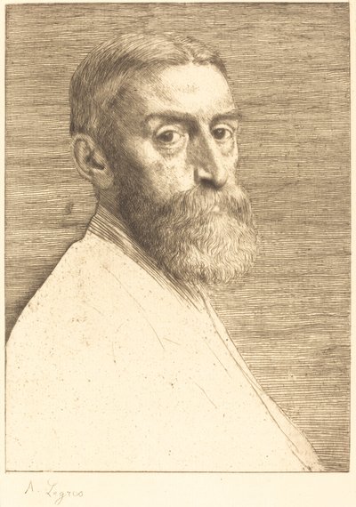 Sir Edward John Poynter, 1877 von Alphonse Legros