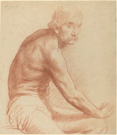 Studie eines Griechen von Alphonse Legros
