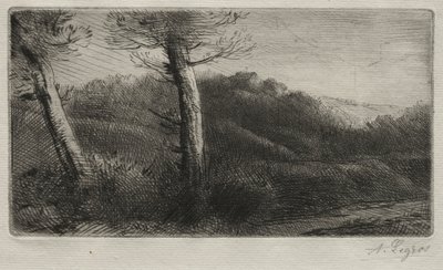Sonnenuntergang von Alphonse Legros