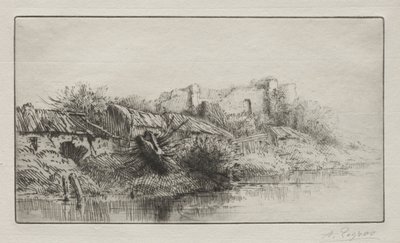 Das verlassene Dorf von Alphonse Legros