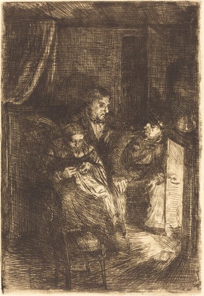 Der Herd von Alphonse Legros