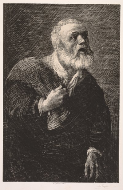 Der Nachtwächter von Alphonse Legros