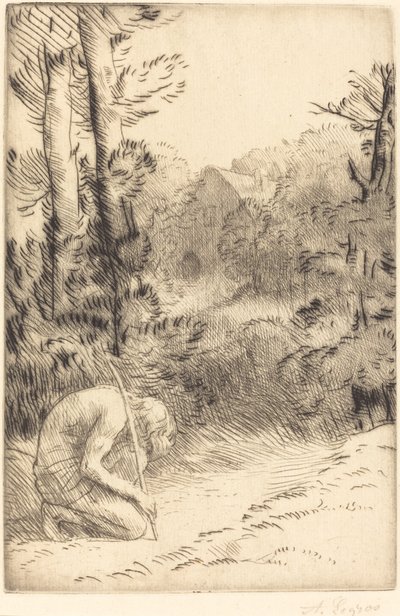 Der verlorene Sohn, 2. Platte von Alphonse Legros