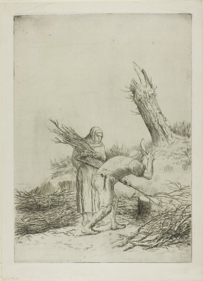 Die Zweigmacher von Alphonse Legros