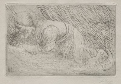 Die Zweigsammler von Alphonse Legros