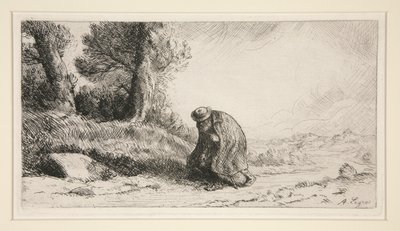 Der Wanderer von Alphonse Legros