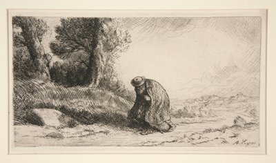 Der Wanderer von Alphonse Legros
