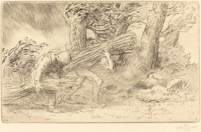 Zweigsammler Les fagottiers von Alphonse Legros