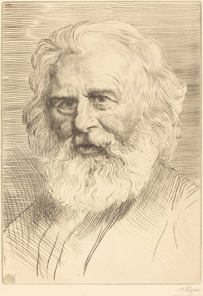 W.H. Longfellow, 1. Platte von Alphonse Legros