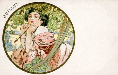 Juli von Alphonse Mucha