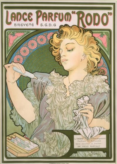 Lance Parfum Rodo von Alphonse Mucha