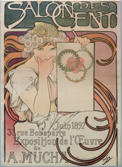 Salon des Cent von Alphonse Mucha
