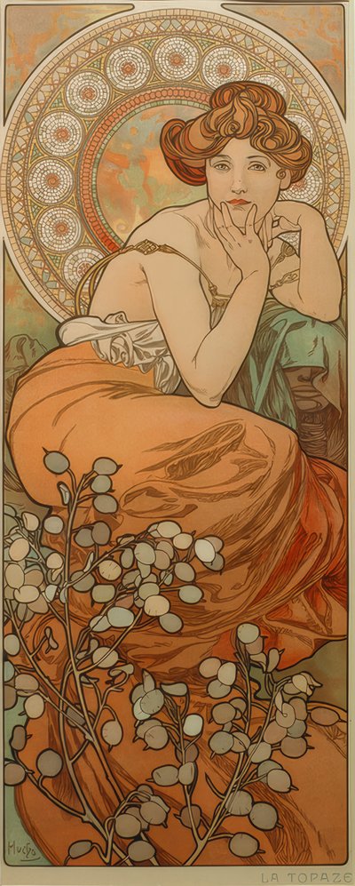 Topas von Alphonse Mucha