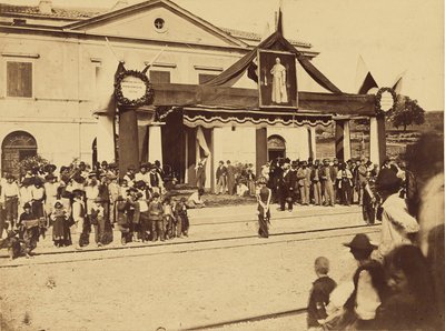 Einweihung des Bahnhofs von Ceccano von Altobelli and Molins
