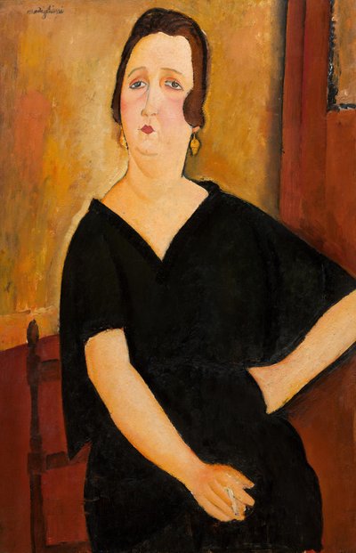 Madame Amédée Frau mit Zigarette, 1918 von Amedeo Modigliani