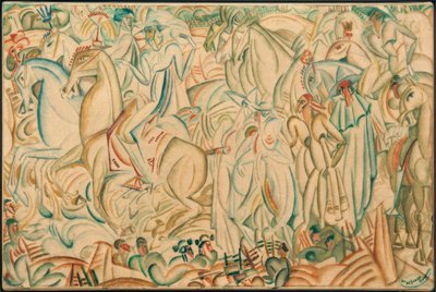 Vor dem Stierkampf von Amadeo de Souza Cardoso