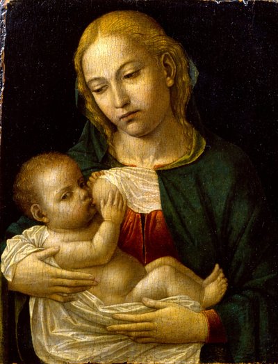 Madonna del Latte, ca. 1485 von Ambrogio Bergognone