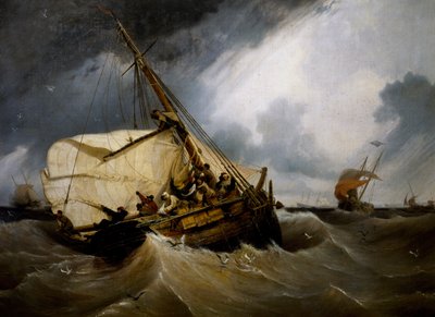 Dorschfischen von Ambroise Louis Garneray