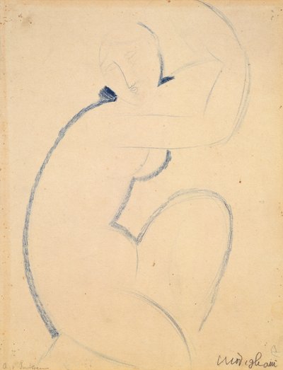 Karyatide von Amedeo Modigliani