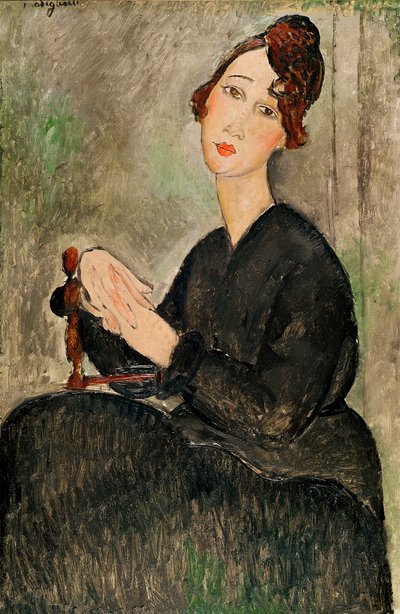 Porträt von Dedie Hayden, 1918 von Amedeo Modigliani