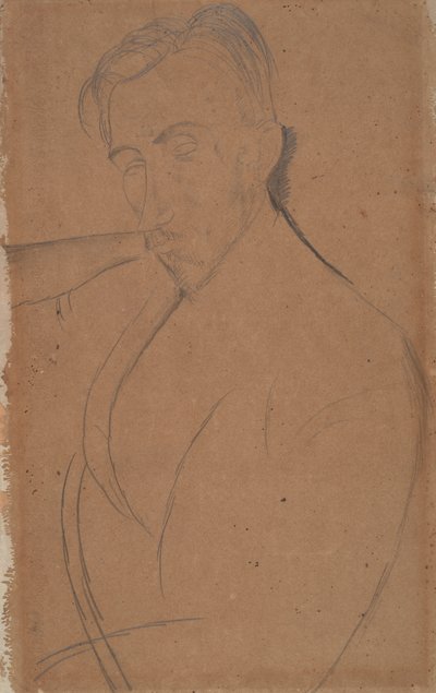 Porträt von Donato Frisia von Amedeo Modigliani