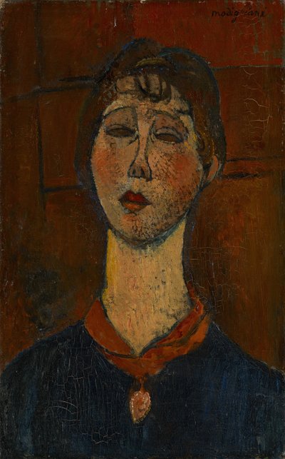 Porträt von Madame Dorival von Amedeo Modigliani