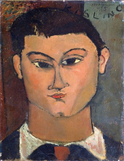 Porträt des Malers Miose Kisling von Amedeo Modigliani