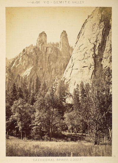 Kathedralenspitzen, Yosemite-Tal von American Photographer