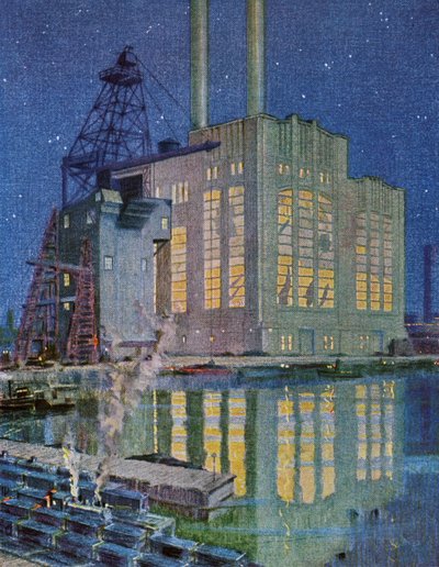 Elektrizitätswerk von American School