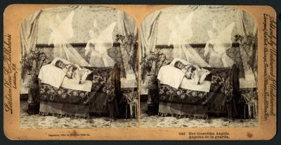 Ihre Schutzengel, 1893 (Stereograph) von American School