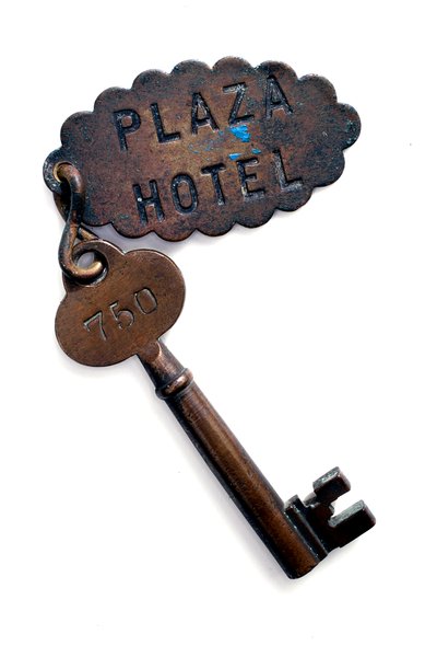 Hotelschlüssel, 1890-1910 (Metall) von American School