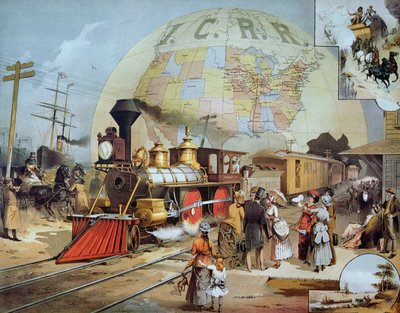 Illinois Central Railroad, ca. 1886 von American School