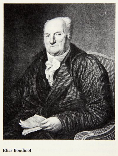 Porträt von Elias Boudinot von American School