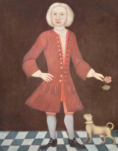 Porträt von Jonathan Bentham, um 1725 von American School