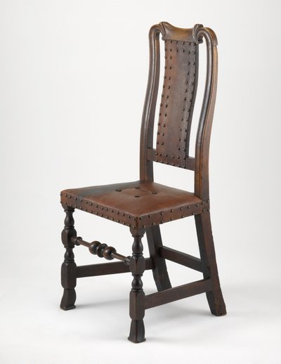 Seitenstuhl, 1722-44 von American School