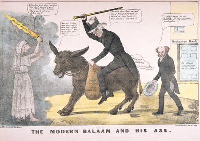 Der moderne Bileam und sein Esel von American School