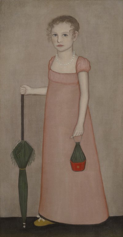 Porträt von Harriet Campbell, ca. 1815 von Ammi Phillips