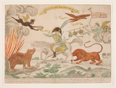 Bonaparte in Schwierigkeiten von Amos Doolittle