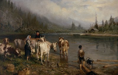 Rast am Wasser von Anders Askevold