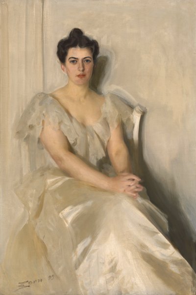 Frances Folsom Cleveland, 1899 von Anders Leonard Zorn