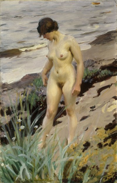 Sandhamn-Studie, 1914 von Anders Leonard Zorn
