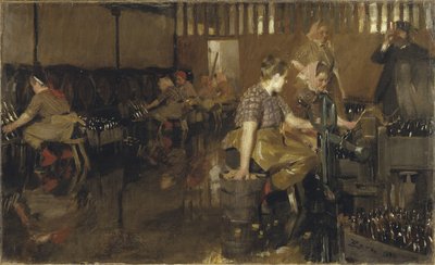 Die kleine Brauerei, 1890 von Anders Leonard Zorn