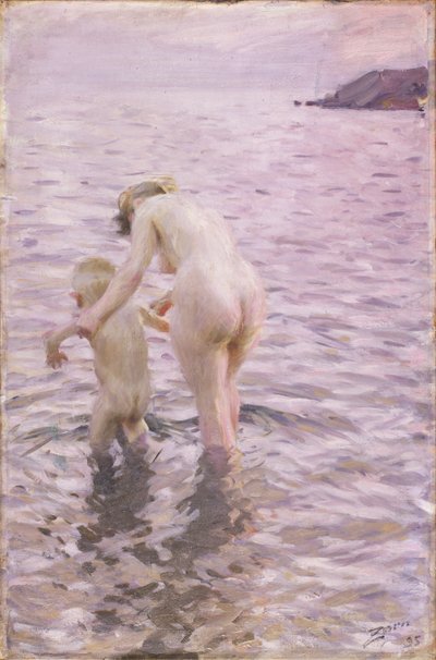 Mit Mutter von Anders Leonard Zorn