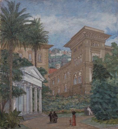Tempel des Virgil (Neapel) von Anders Svarstad