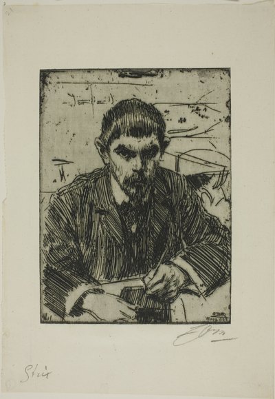Albert Engström von Anders Leonard Zorn