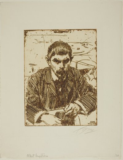 Albert Engström von Anders Leonard Zorn