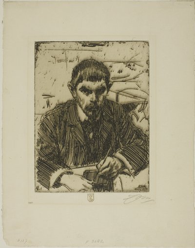 Albert Engström von Anders Leonard Zorn