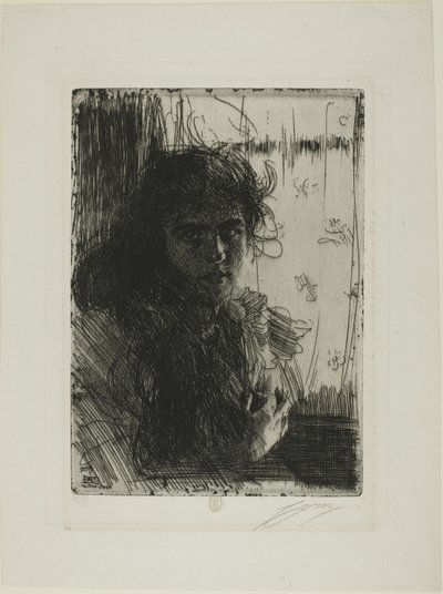 Ein irisches Mädchen oder Annie von Anders Leonard Zorn